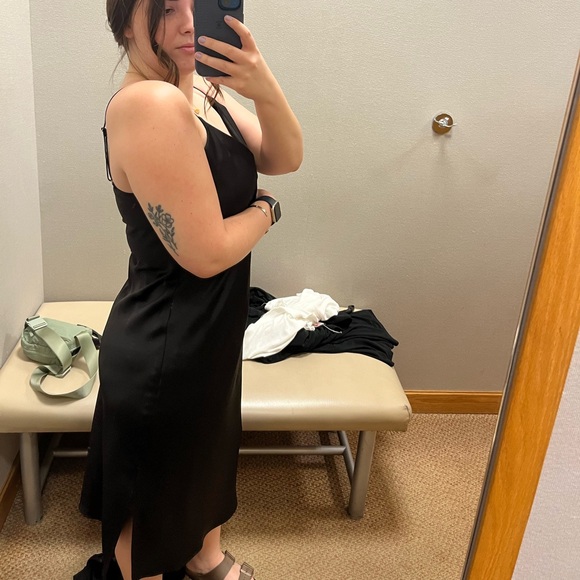 Black Midi Dress - Picture 2 of 2